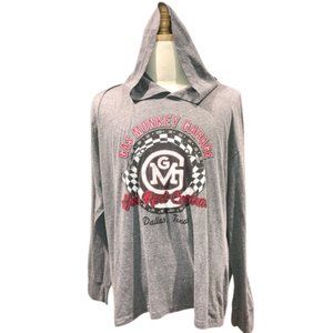 Gas Monkey Garage Hot Rod Customs Long Sleeve Hoodie Graphic Tee